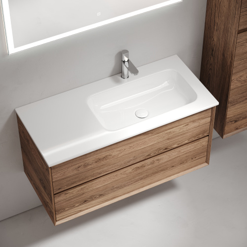 Тумба под раковину Sancos Marmi 2.0 MR2.0100RECH 99,5х44,5х52 настенная - фото 5